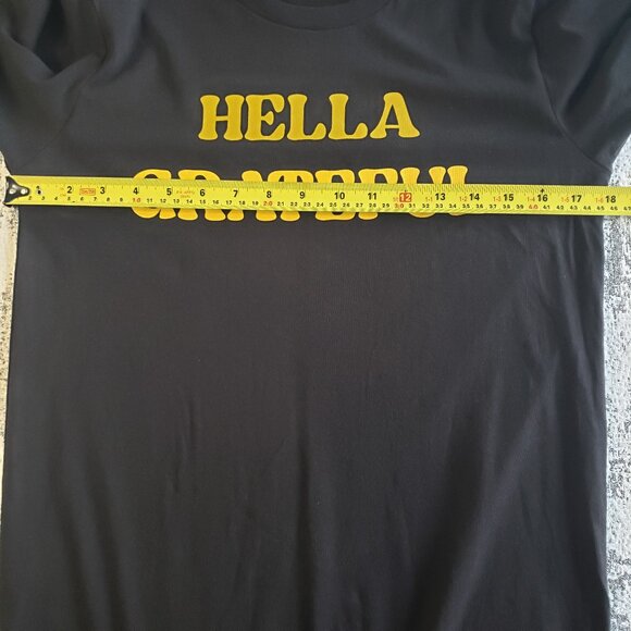 Hella Grateful Michael Franti + Spearhead Black Yellow Band Tshirt - Picture 8 of 11